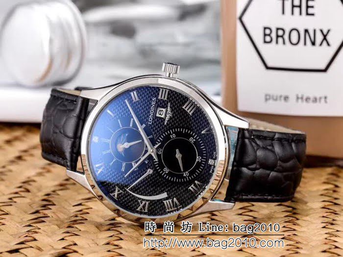 LONGINES浪琴 多功能 全自動機械精品男士腕表 WSS2225